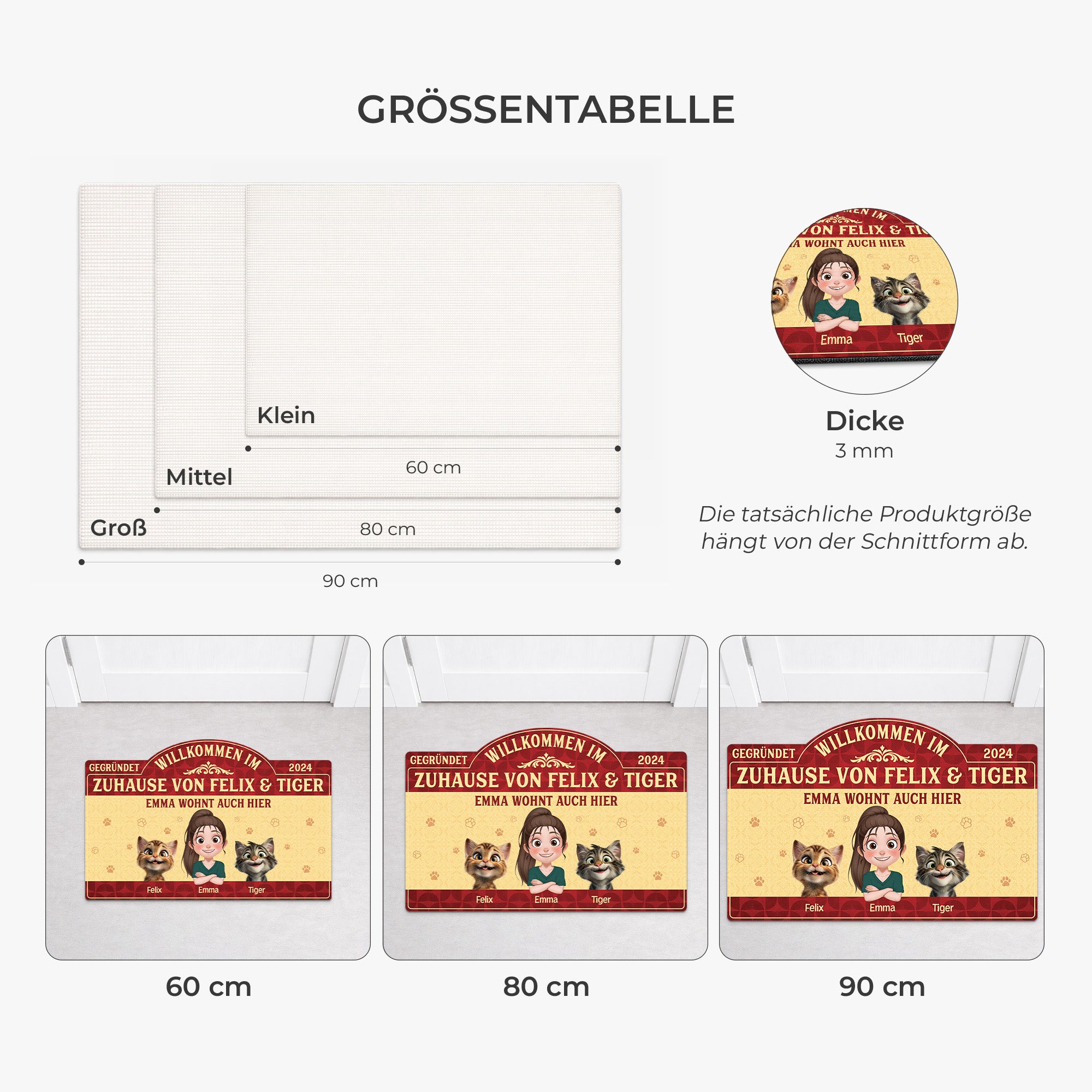 8609AGE1 willkommen im zuhause personalisierte geschenke katze  fussmatte unregelmassige form 8609adavmd_3