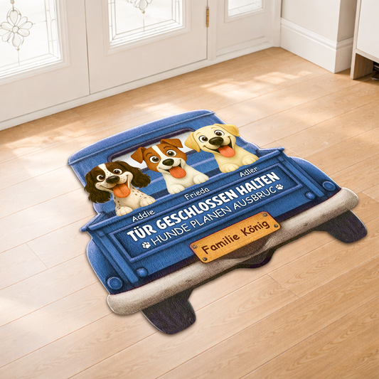 8624AGE2 tur geschlossen halten hunde planen ausbruch personalisiertes hunde geschenk  fussmatte unregelmassige form auto 8624ad8qbc_c6147a1b 66e8 4b43 b13b aa4e87d67e27