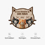 8626AGE5 ich regiere das haus personalisierte geschenke katze  fussmatte unregelmassige form auto 8626ad8yrd