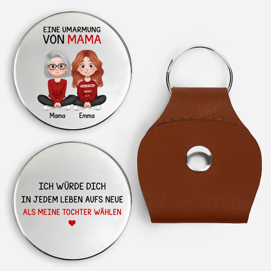 8630AGE1 3d druck effekt eine umarmung von papamama pocket hug schlusselanhanger personalisiert_ sohn tochter 8630aj8lma