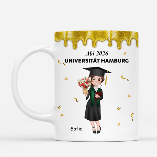 8638MGE1 abschluss personalisierte geschenke abschluss  tasse fur manner frauen gold 8638m6fba