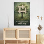 8664CGE3 familie kreuzwortratsel personalisierte geschenke familie  leinwand_ baum 8664c3qzf