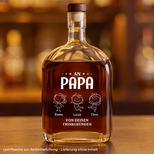 8666AGE1 fur opa die grunde warum du trinkst personalisiertes geschenk  whiskyflasche opa papa 8666ai6p5b