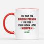 8711MGE2 du bist die einzige person die ich mein leben lang nerven will personalisierte partnertassen 8711mnqtg