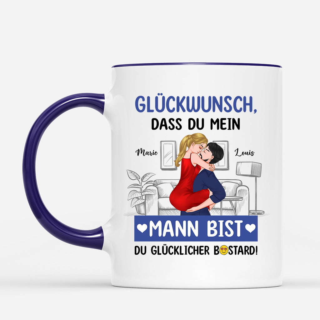 8718MGE2 gluckwunsch dass du mein mann bistmeine frau bist personalisierte paar geschenke  tassen 8718mnpsg