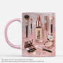 8730MGE1 3d druck effekt make up set personalisierte geschenke fur frauen  tasse 8730mafza