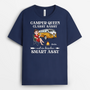 8745AGE2 camper queen personalisierte geschenke fur frauen  t shirts 8745a8fca