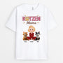 8930AGE1 katzenmama katzenpapa glitzer personalisierte geschenke katze  t shirt 8930a3dld