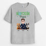 8930AGE2 katzenmama katzenpapa glitzer personalisierte geschenke katze  t shirt 8930a3dld