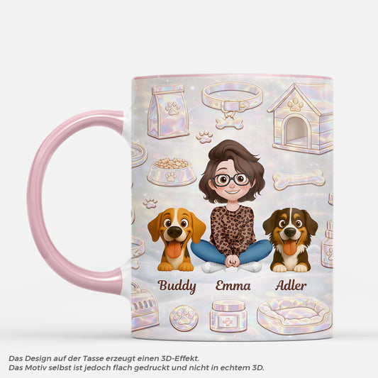 8935MGE1 3d druck effekt hund und mensch_ personalisiertes hunde geschenk  tasse holografie 8935m3vcc_2