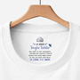 8943AGE1 an meine toughe tochter personalisierte geschenke fur frauen  weisses t shirt nackenlabel drucken 8943aasfra