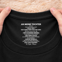 8962AGE2 ich bin immer bei dir tief in deinem herzen personalisiertes geschenk  schwarzes t shirt nackenlabel drucken sohn tochter manner frauen 8962aatebb