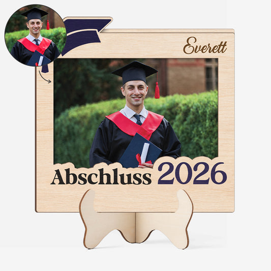 8983QGE1 abschluss  abi personalisierte geschenke foto  holzaufsteller 8983qadcs