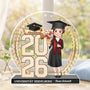 9000AGE1 abschluss personalisiertes geschenk  acryl aufsteller 9000aradas