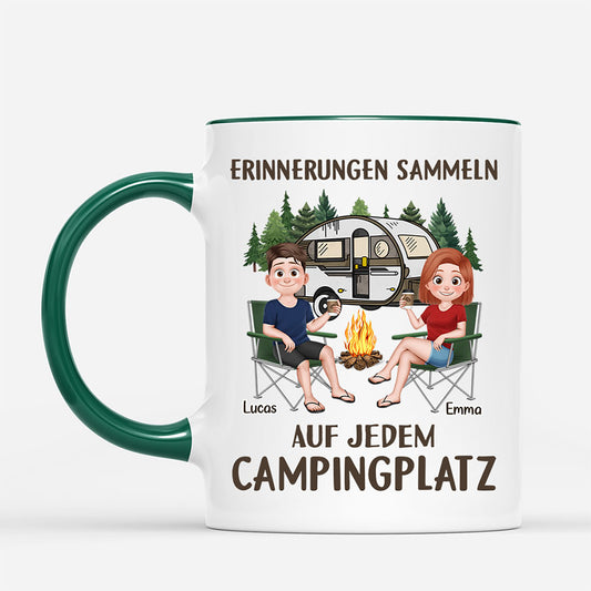 9004MGE1 erinnerungen sammeln auf jedem campingplatz personalisierte paar geschenke  tassen camping 9004m3vag_1