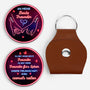 9012AGE1 unser band wird niemals reissen personalisiertes geschenk  pocket hug schlusselanhanger schwester freundin 9012aj8p1e