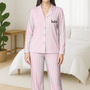 9056VGE3 name basic personalisiertes geschenk  schlafanzug frauen  manner 9056v6fwa