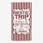 9150BGE1 bestie trip personalisierte geschenke  strandtuch 9150bsctf
