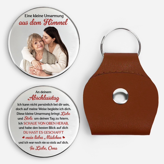 9212AGE1 eine kleine umarmung aus dem himmel personalisiertes geschenk  pocket hug schlusselanhanger manner frauen abschluss zur erinnerung 9212aj6eza