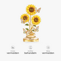 9218AGE4 3d druck effekt sonnenblumen  schmetterlinge personalisiertes geschenk  acryl aufsteller mama oma 9218arafpa