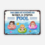 9275EGE2 das leben ist schoner an oma  opas pool personalisiertes geschenk  turschild oma opa mama papa sommer 9275e8ysa