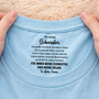 fur immer mein bruder ewig mein held personalisiertes geschenk  weisses t shirt nackenlabel drucken bruder schwester 9255aacfpb