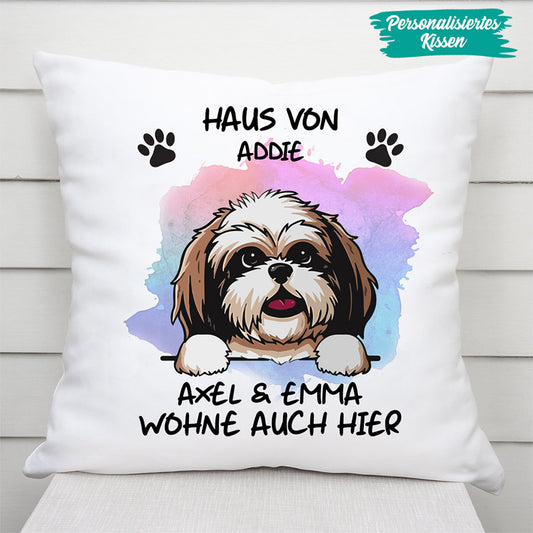 0006P040CGE2 individuelle aufmerksamkeiten Kissen hunde oma mama hundeliebhaber