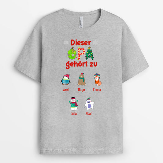 0050A010BGE1 personalisierte T Shirt geschenke kinder opa papa weihnachten