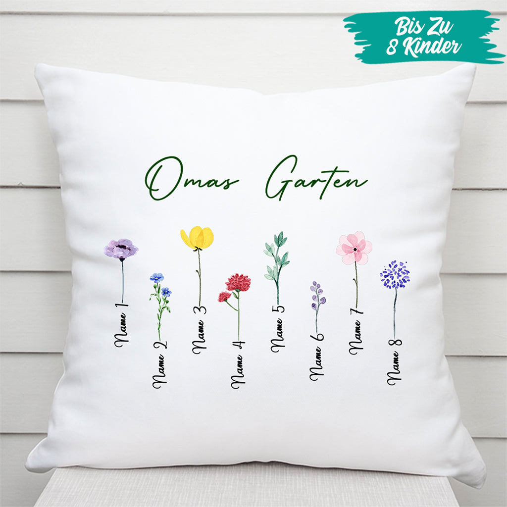 0065P040AGE3 personalisierte Kissen aufmerksamkeiten garten oma mama