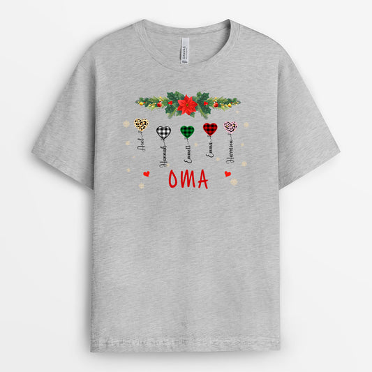 0078A040AGE2 personalisierte T Shirt geschenke ballon oma mama