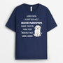 0120AGE1 personalisierte T Shirt geschenke hunde hundeliebhaber bester hundepapa