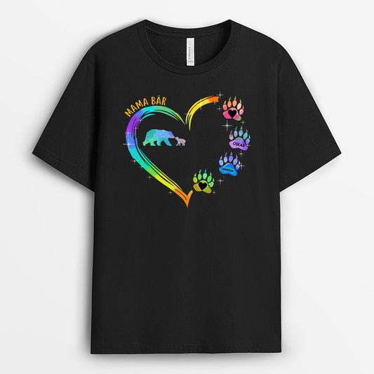 0133AGE1 personalisierte T Shirt geschenke herz oma opa mama