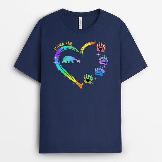 0133AGE2 personalisierte T Shirt geschenke herz oma opa mama