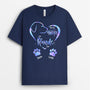 0136AGE1 personalisierte T Shirt geschenke herz hundeliebhaber madchen katzen