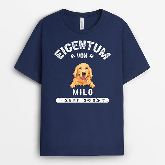 0149AGE1 personalisierte T Shirt geschenke hunde hundeliebhaber