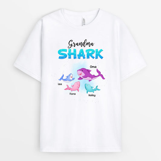 0153AGE2 personalisierte T Shirt geschenke hai oma mama mamahai