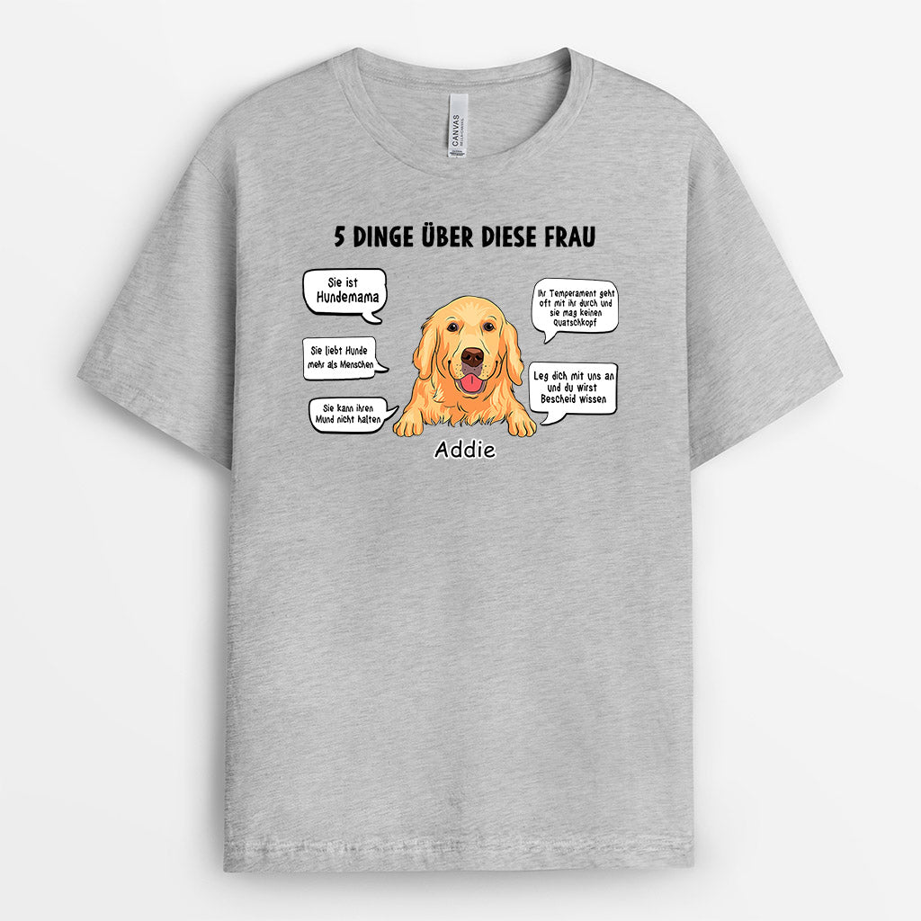 0207A160CGE2 individuelle T Shirt aufmerksamkeiten hundemama hundeliebhaber