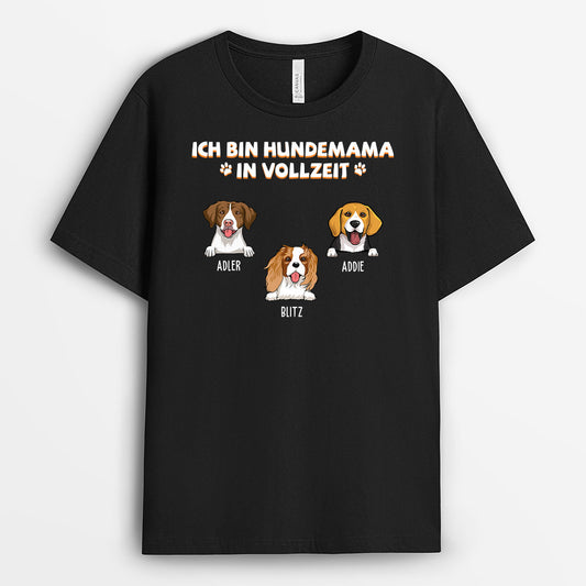 0213A220CGE1 personalisierte T Shirt geschenke hundemama hundeliebhaber