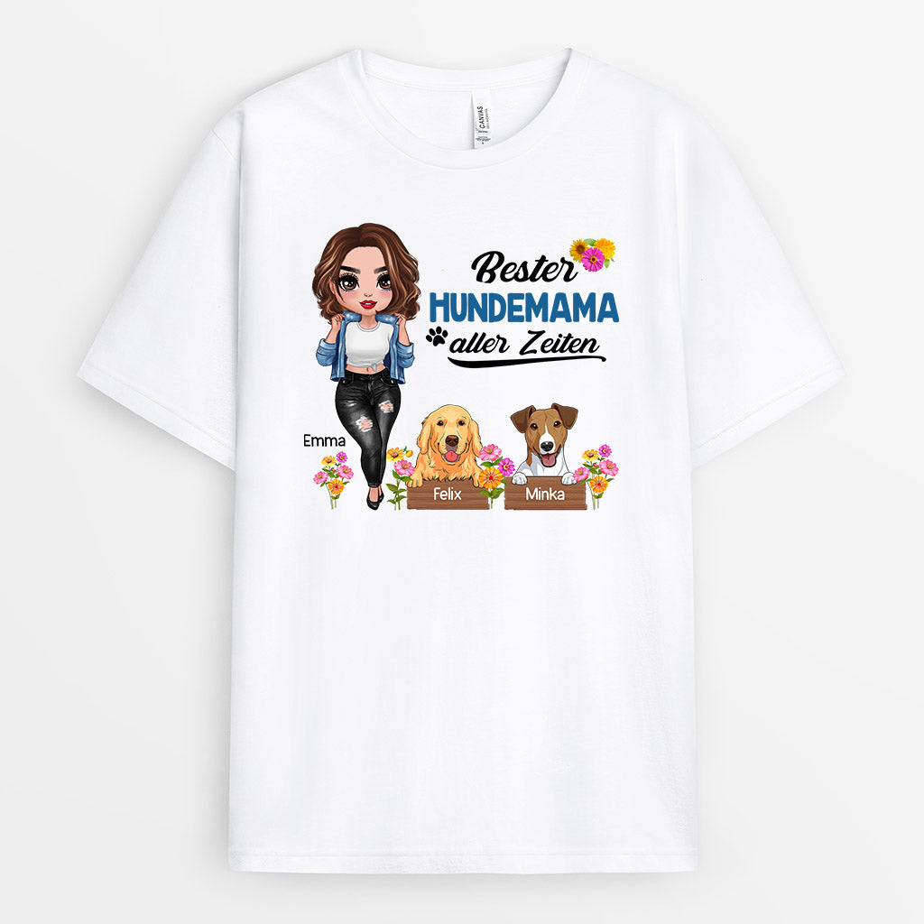 0220A140AGE1 personalisierte T Shirt geschenke hundemama hundeliebhaber rocke dieses