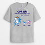 0271A140BGE2 individuelle T Shirt aufmerksamkeiten hai opa papa kinder