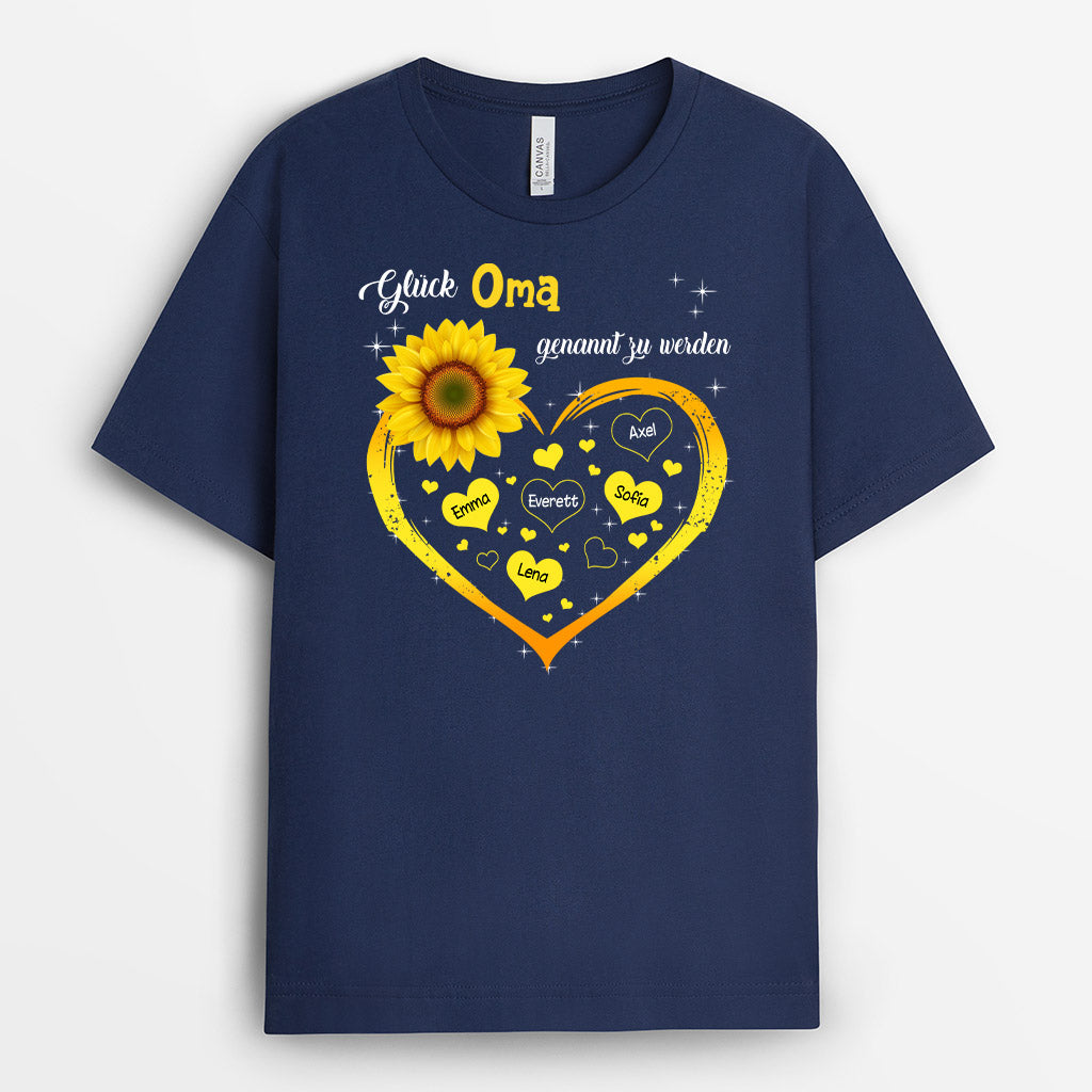0280A100AGE2 individuelle T Shirt aufmerksamkeiten herz oma mama