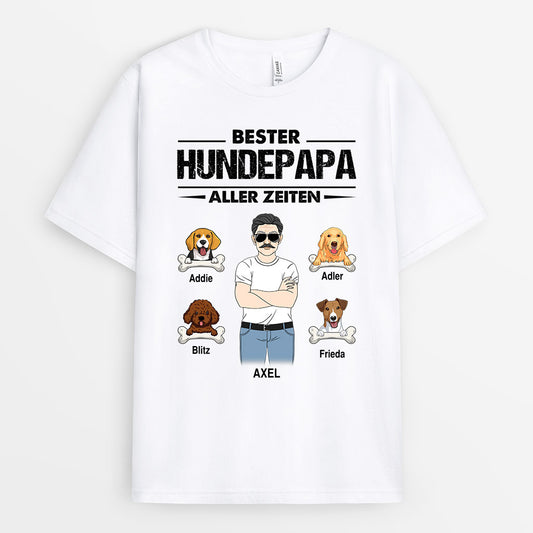 0281A240CGE2 individuelle T Shirt aufmerksamkeiten hunde hundeliebhaber