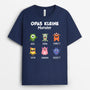 0308A268BGE1 personalisierte T Shirt geschenke monster opa papa kinder