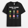 0308A268BGE2 individuelle T Shirt aufmerksamkeiten monster opa papa kinder