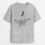 0321A908BGE1 individuelle T Shirt aufmerksamkeiten hand opa papa kinder