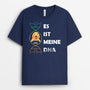 0341A207CGE1 personalisierte T Shirt geschenke hunde hundeliebhaber DNA