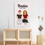 0370C267FGE3 personalisierte leinwande aufmerksamkeiten bestie freunde
