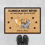 0409D268DGE1 personalisierte fussmatten geschenke katzen katzenliebhaber