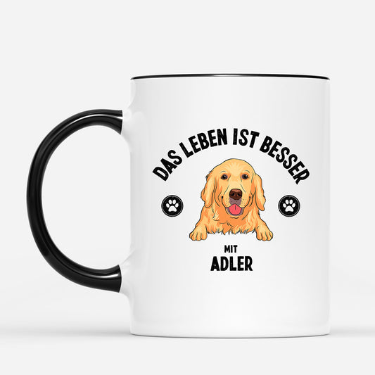 0465M596GE1 Personalisierte aufmerksamkeiten Tasse hunde hundeliebhaber halloween
