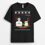 0530AGE1 Personalisierte Geschenke T Shirts Katzen Katzenbesitzer Weihnachten